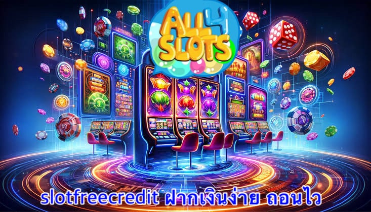 slotfreecredit ฝากเงินง่าย ถอนไว